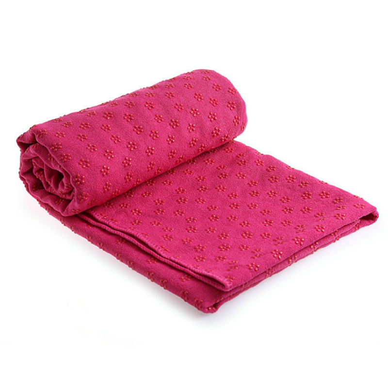 hot yoga towel with grips