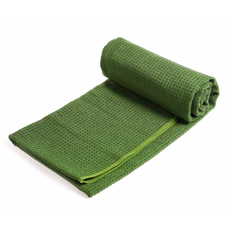 grippy yoga mat towel