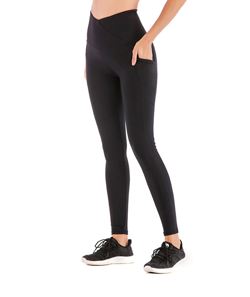Buy Ubersweet® Imported Women Yoga Leggings Quick Dry Side Pockets
